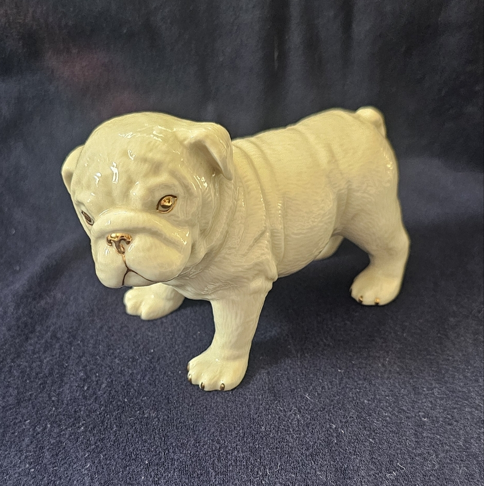 Retired Discontinued Bulldog Lenox